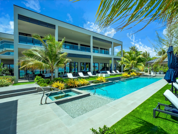Posh Four Bedroom Vacation Rental on the Beach in The Cayman Islands