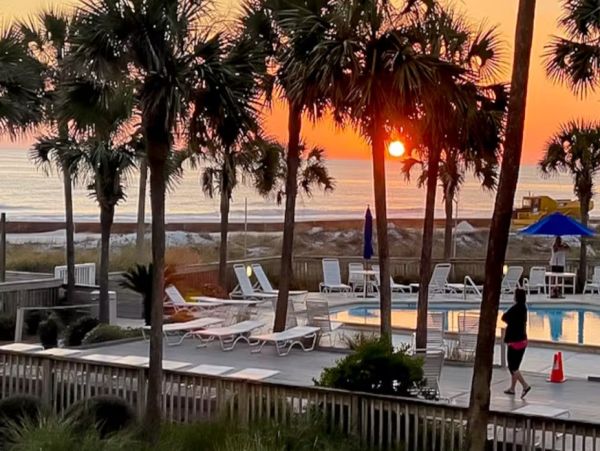 Panama City Beach Gulf Front Two Bedroom Vacation Condo