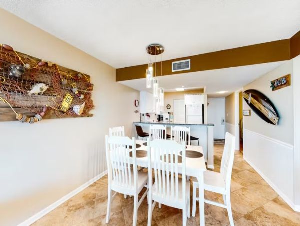 Panama City Beach Gulf Front Two Bedroom Vacation Condo
