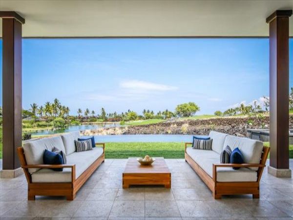 Kailua Kona Vacation Pool Estate Five Bedroom Walk to Beach
