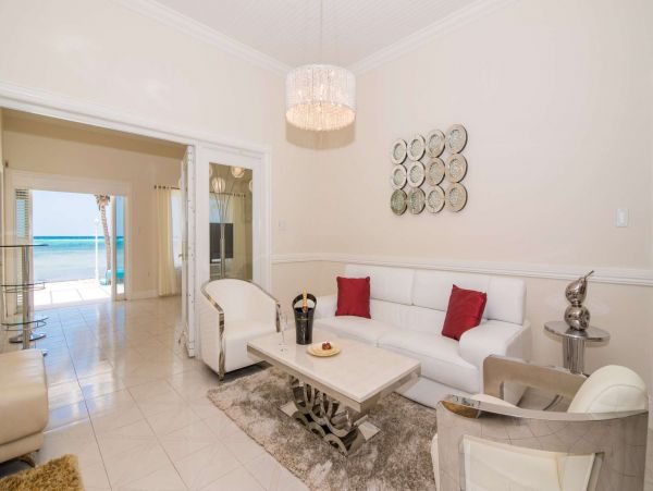 Oceanfront Luxury Grand Cayman Vacation Home Six Bedroom
