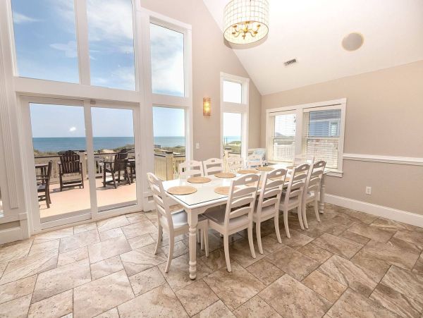 Oceanfront Kill Devil Hills Vacation Rental - 16BR Luxury Home with Pool, Theater & Game Room