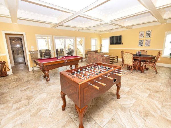 Oceanfront Kill Devil Hills Vacation Rental - 16BR Luxury Home with Pool, Theater & Game Room