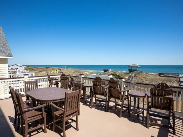 Oceanfront Kill Devil Hills Vacation Rental - 16BR Luxury Home with Pool, Theater & Game Room