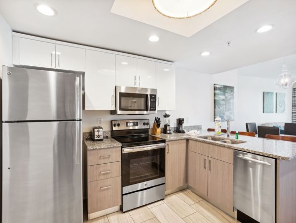 Treasure Island Vacation Condo Two Bedroom Walk to Beach