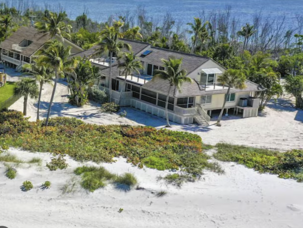 Captiva Island Beachfront Four Bedroom Vacation Rental