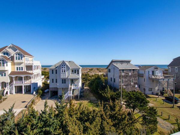 The Outer Banks Eight Bedroom Vacation Home Steps to The Sand