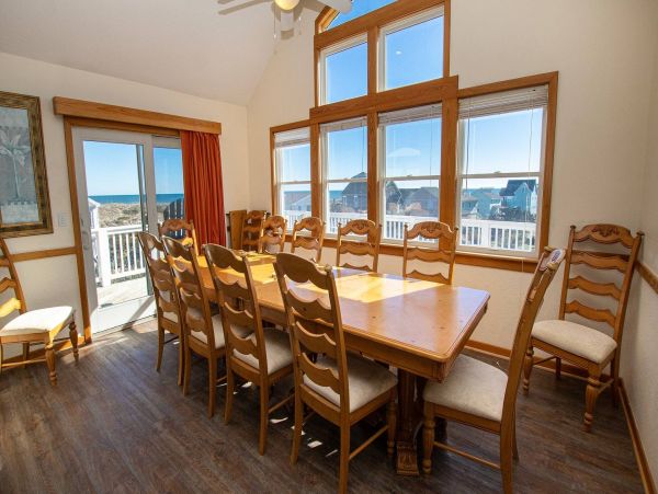 The Outer Banks Eight Bedroom Vacation Home Steps to The Sand