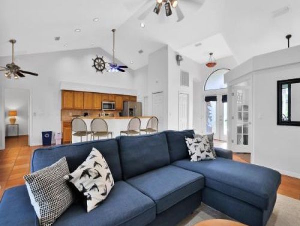 Apollo Beach Vacation Rental Waterfront Tampa Bay Home with Private Dock & Pool