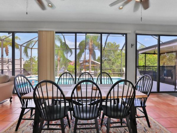 Apollo Beach Vacation Rental Waterfront Tampa Bay Home with Private Dock & Pool