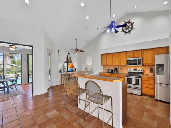 Apollo Beach Vacation Rental Waterfront Tampa Bay Home with Private Dock & Pool