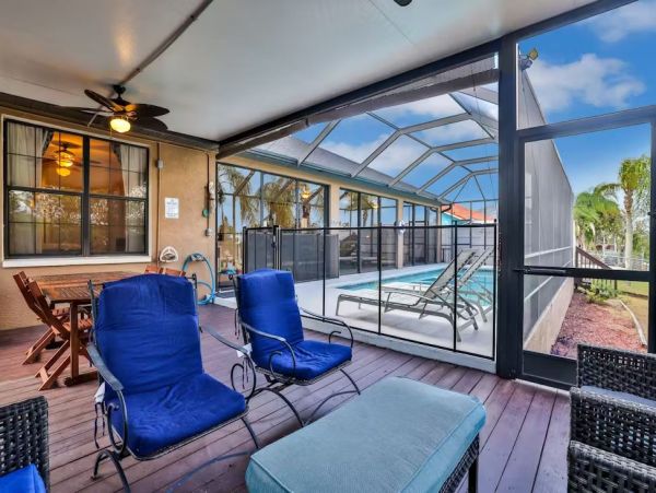 Apollo Beach Vacation Rental Waterfront Tampa Bay Home with Private Dock & Pool