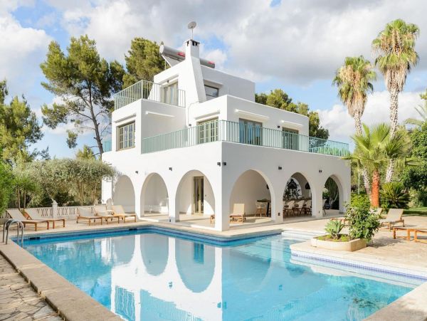 Luxury Ibiza Vacation Pool Home Six Bedroom