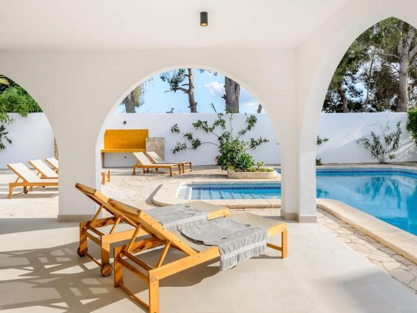 Luxury Ibiza Vacation Pool Home Six Bedroom