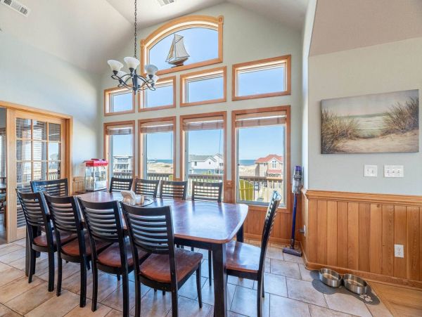 Luxurious Semi-Oceanfront 7-Bedroom Home in Corolla - Perfect Family Getaway