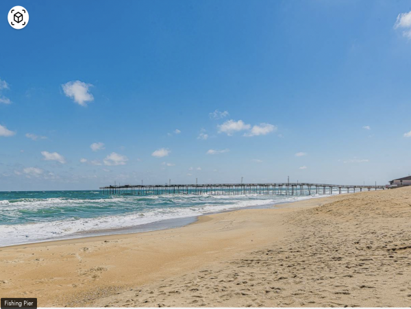 Private Walkway onto the Sand in Nags Head