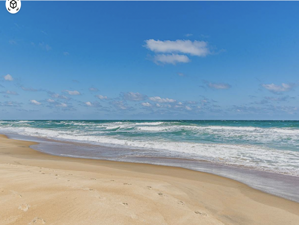 Private Walkway onto the Sand in Nags Head