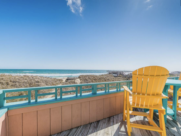 Private Walkway onto the Sand in Nags Head