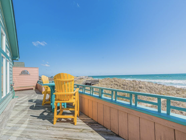 Private Walkway onto the Sand in Nags Head
