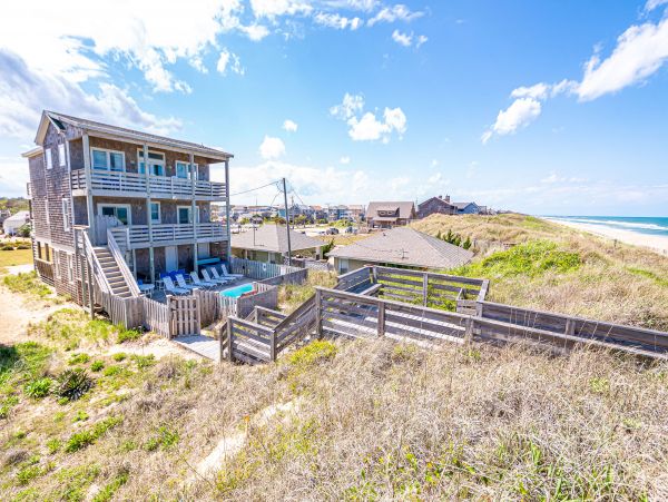 The Outer Banks Vacation Rentals with Private Pool & Captivating Ocean Views