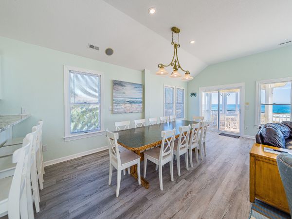 Outer Banks Oceanfront 8 Bedroom Vacation Home Private Pool & Spa