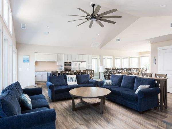 Steps to Beach Vacation Home in Corolla Sleeps 32 Guests