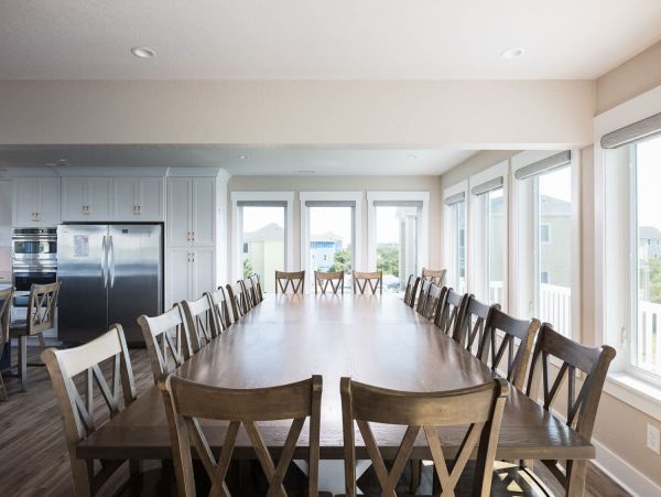 Steps to Beach Vacation Home in Corolla Sleeps 32 Guests