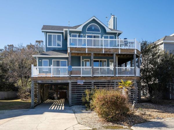 Outer Banks Vacation Rental - Corolla Beach House with Pool & Hot Tub