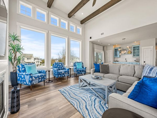 Corolla Shores Vacation Rental - OBX Luxury 9-Bedroom Home with Pool & Tiki Bar