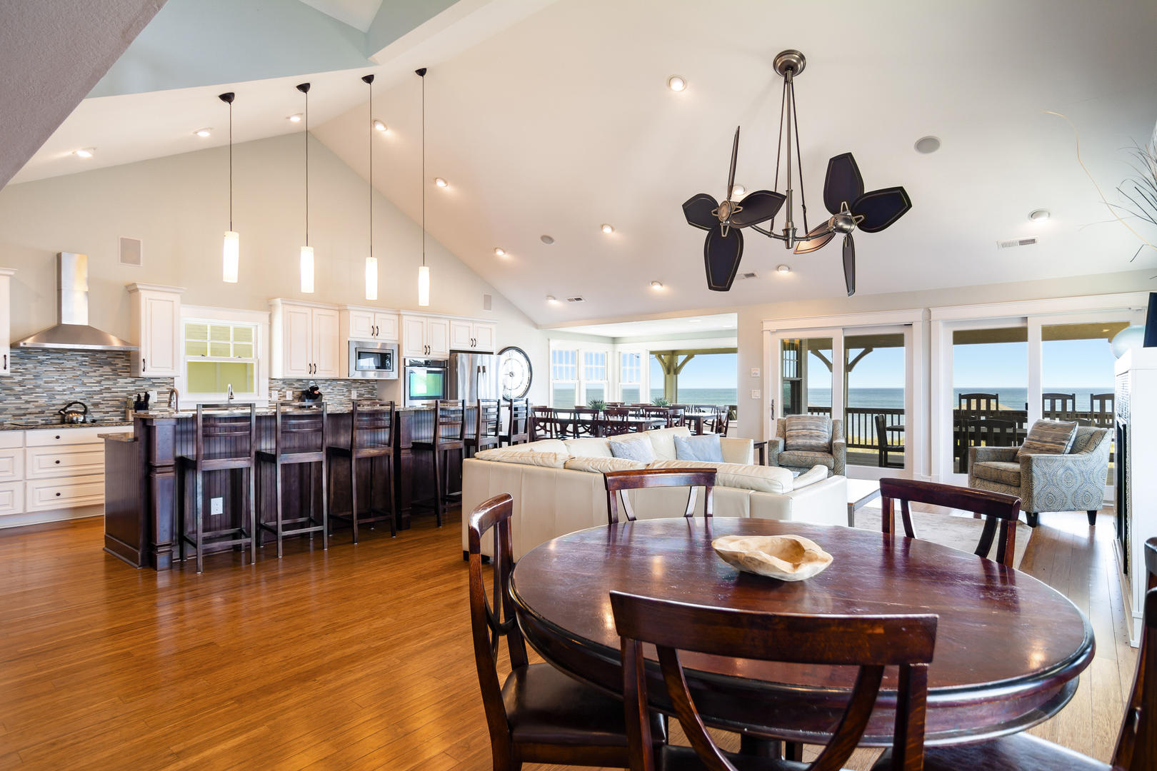 Ocean Front Kill Devil Hills Vacation Home Sleeps 32 Guests