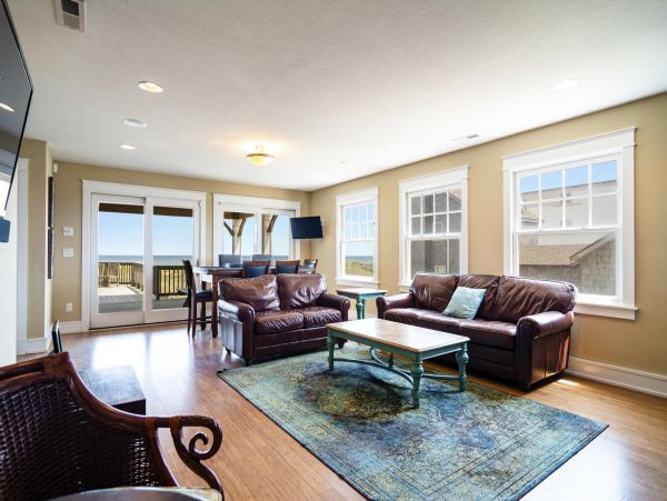 Ocean Front Kill Devil Hills Vacation Home Sleeps 32 Guests