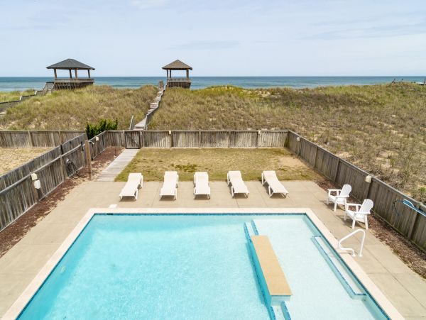 Ocean Front Kill Devil Hills Vacation Home Sleeps 32 Guests