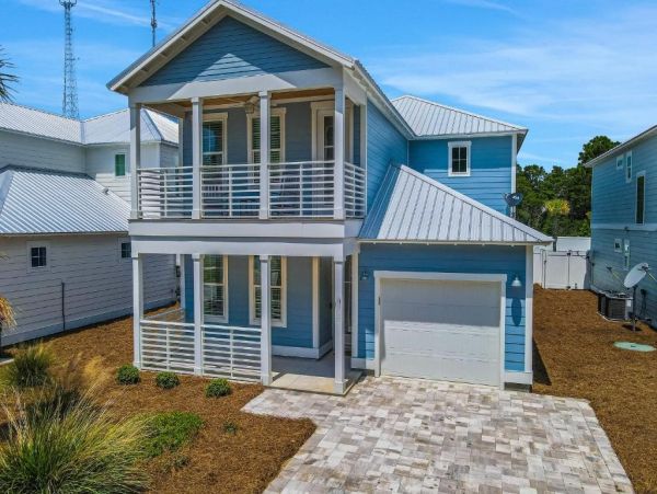 Panama City Beach Vacation Home Six Bedroom Walk to Beach