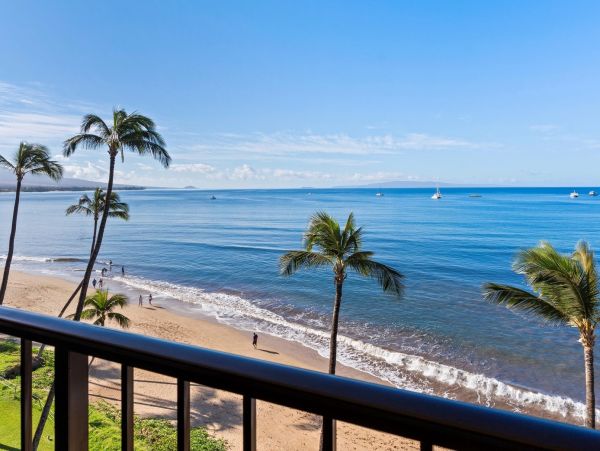 Kihei Oceanfront Exquisiste Two Bedroom Vacation Condo