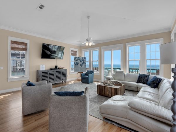 Luxury Navarre Beach Vacation Rental  Gulf & Sound View 4-Bedroom Coastal Home
