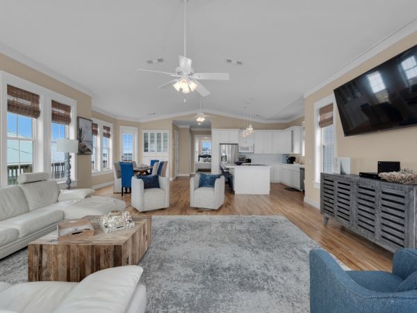 Luxury Navarre Beach Vacation Rental  Gulf & Sound View 4-Bedroom Coastal Home