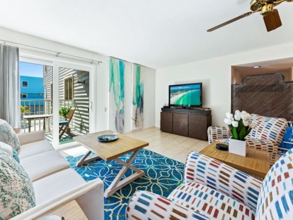 Siesta Key With Sun Deck Balconies and Steps onto the Beach WOW.