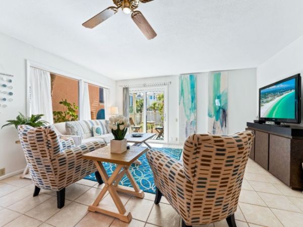 Siesta Key With Sun Deck Balconies and Steps onto the Beach WOW.