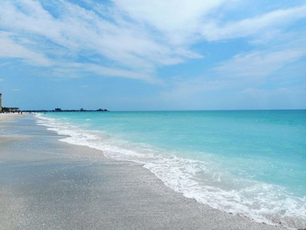 Siesta Key With Sun Deck Balconies and Steps onto the Beach WOW.