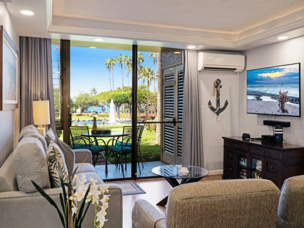 Spacious 3-Bedroom Ocean View Condo - Steps from Kamaole III Beach