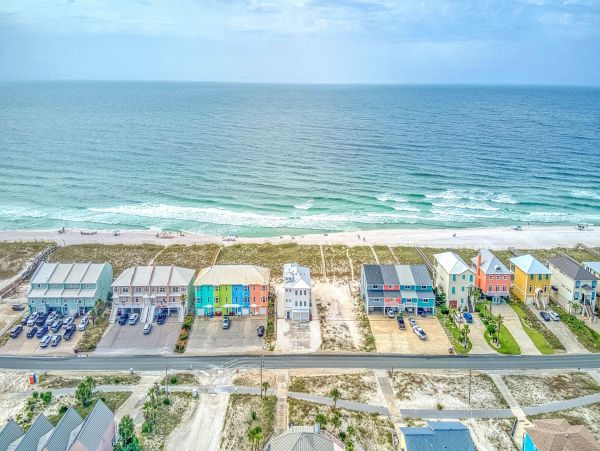 Beach Front Navarre Beach Vacation Home Four Bedroom
