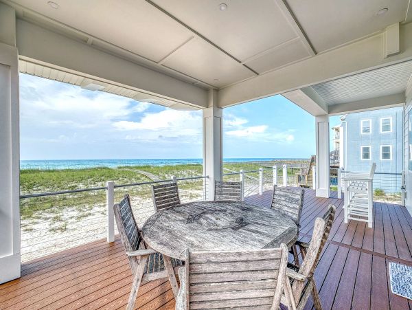 Beach Front Navarre Beach Vacation Home Four Bedroom
