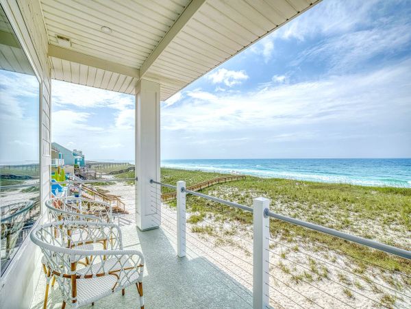 Beach Front Navarre Beach Vacation Home Four Bedroom
