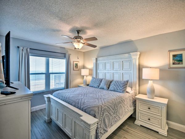 Oceanfront Two Bedroom Vacation Rental in Ormond Beach