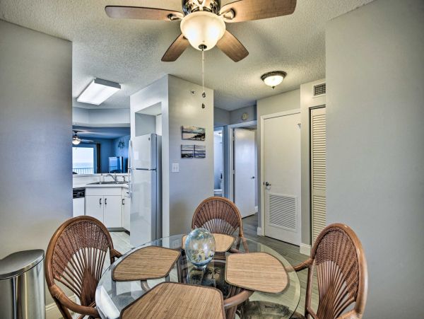 Oceanfront Two Bedroom Vacation Rental in Ormond Beach