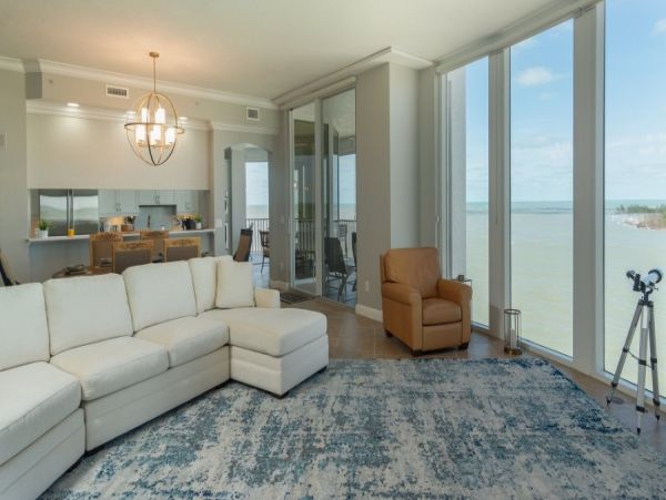Stunning Beachfront Isles of Capri 2 BR & Den Condo with Incredible Views!