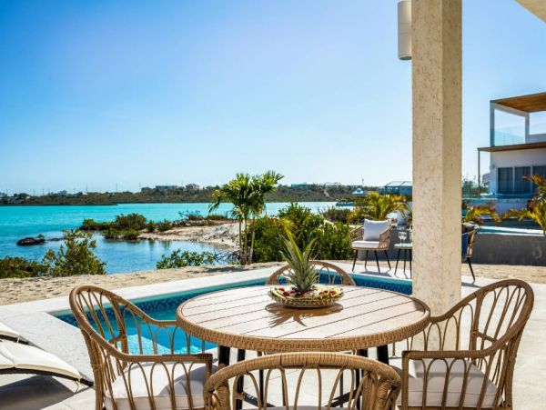 Turks and Caicos Vacation Home Three Bedroom On Beach