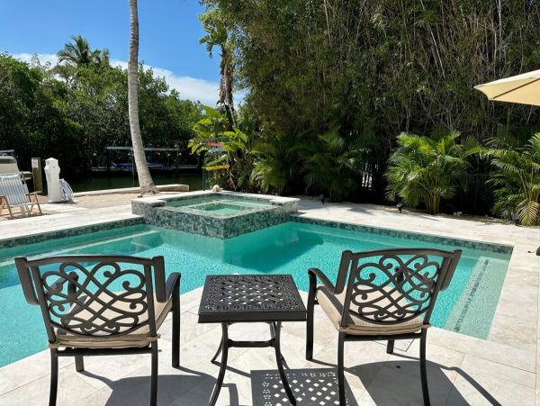 Only One Block to Beach Three Bedroom Vacation Home with Pool