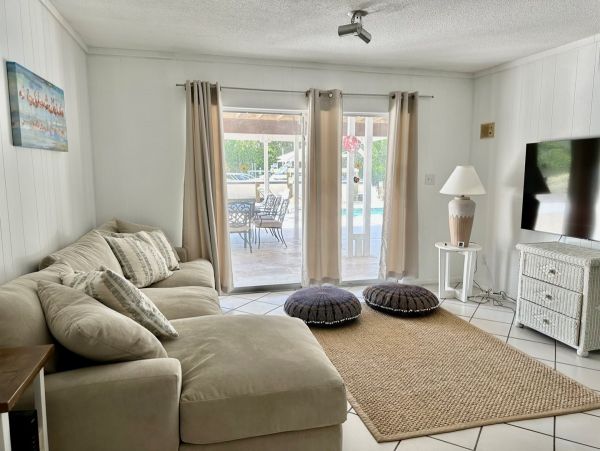 Only One Block to Beach Three Bedroom Vacation Home with Pool