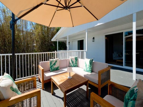 Only One Block to Beach Three Bedroom Vacation Home with Pool